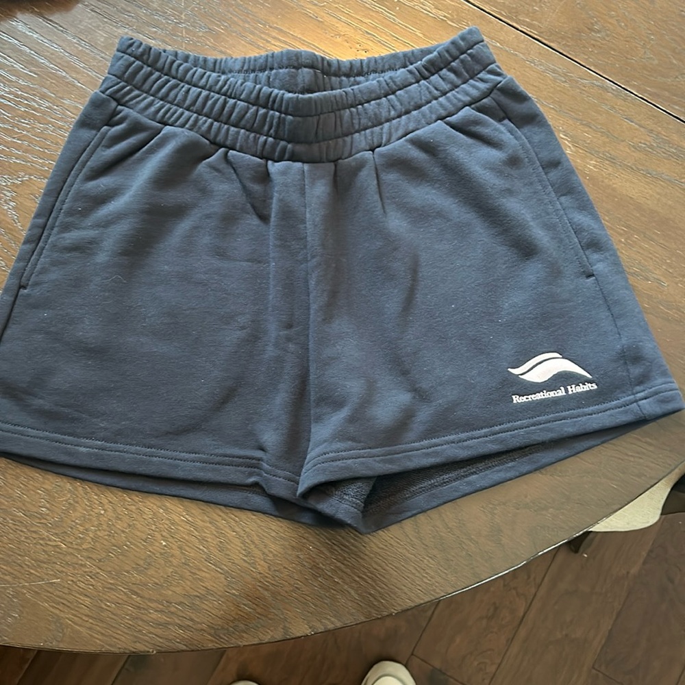Keds recreational habits small navy cotton shorts nwot